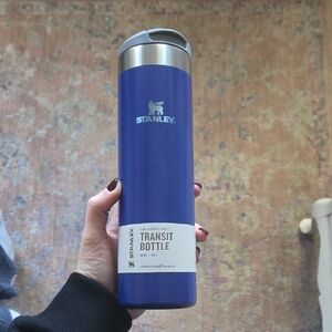 NWT Stanley Vibrant Blue Travel Bottle